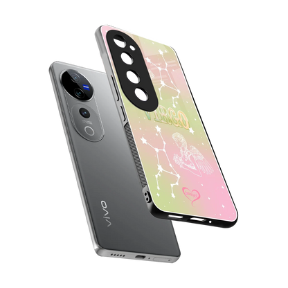 Virgo Aura sleek vivo v40 pro cover with tempered glass back and TPU edges