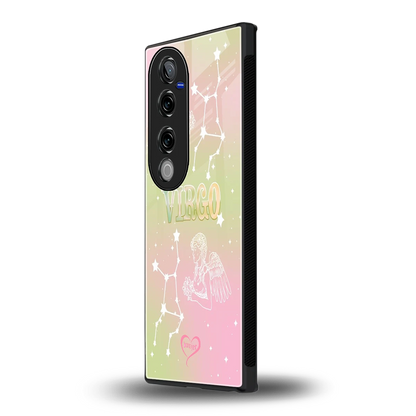 Virgo Aura vivo v40 pro mobile cover | shockproof glass phone case
