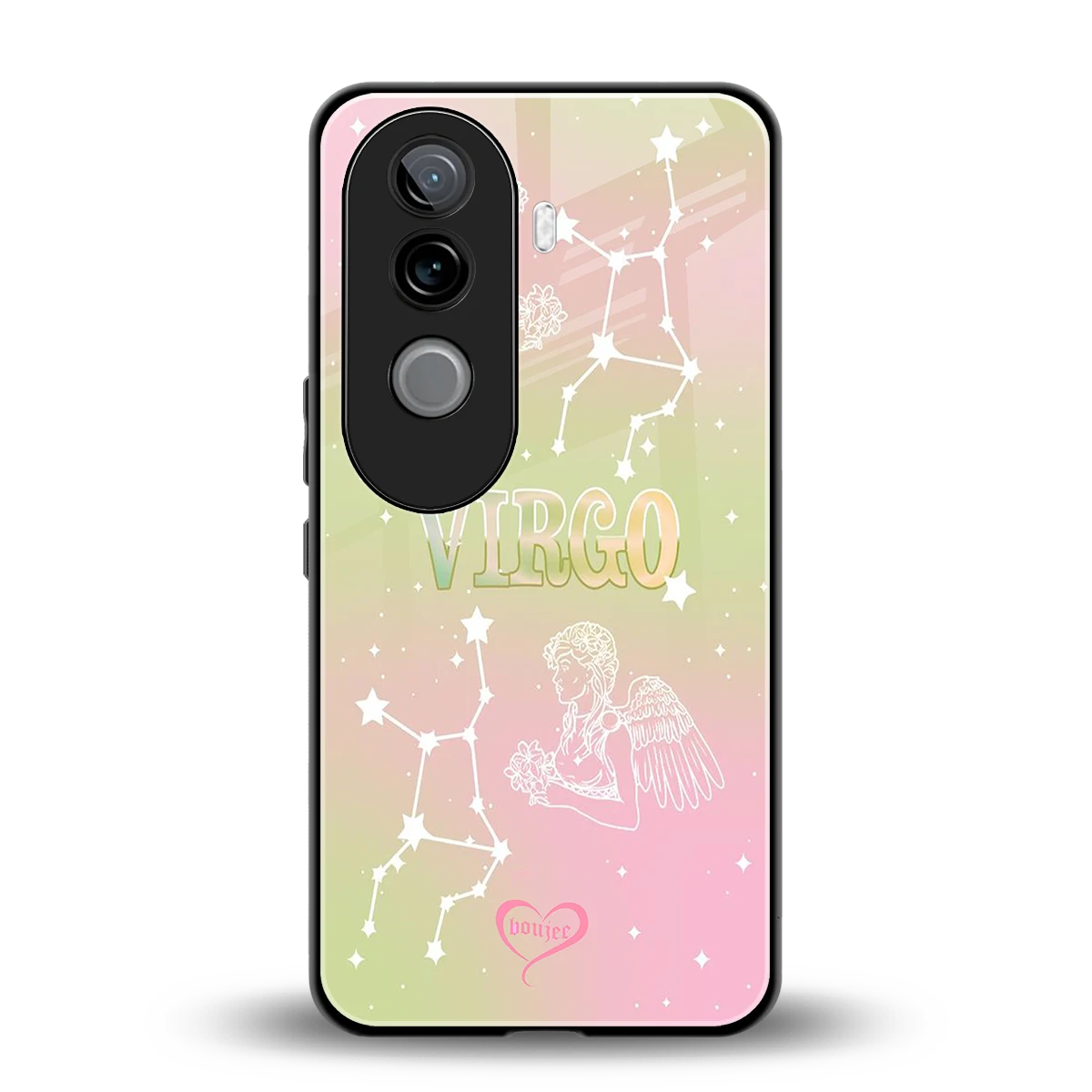 Virgo Aura back phone cover | glass case for vivo v40e