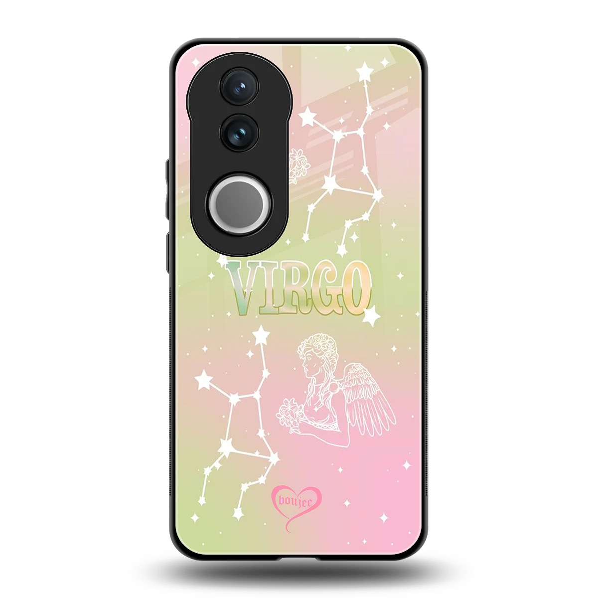 Virgo Aura back phone cover | glass case for vivo v50