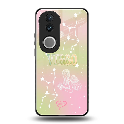 Virgo Aura back phone cover | glass case for vivo v50