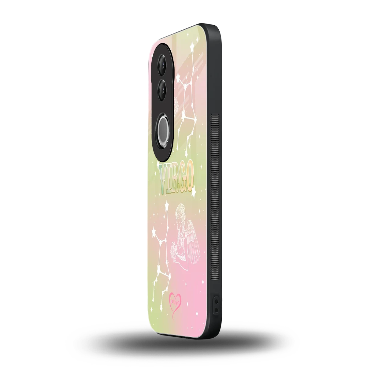 Virgo Aura vivo v50 mobile cover | shockproof glass phone case