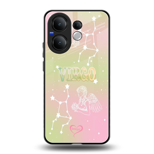 Virgo Aura back phone cover | glass case for vivo v60