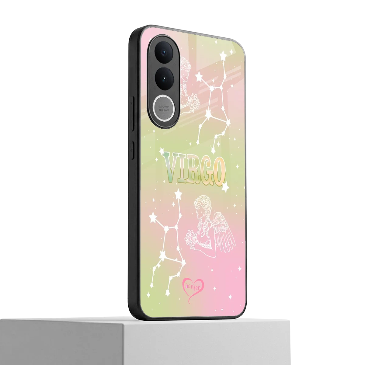 Virgo Aura vivo v70 fe mobile cover | shockproof glass phone case