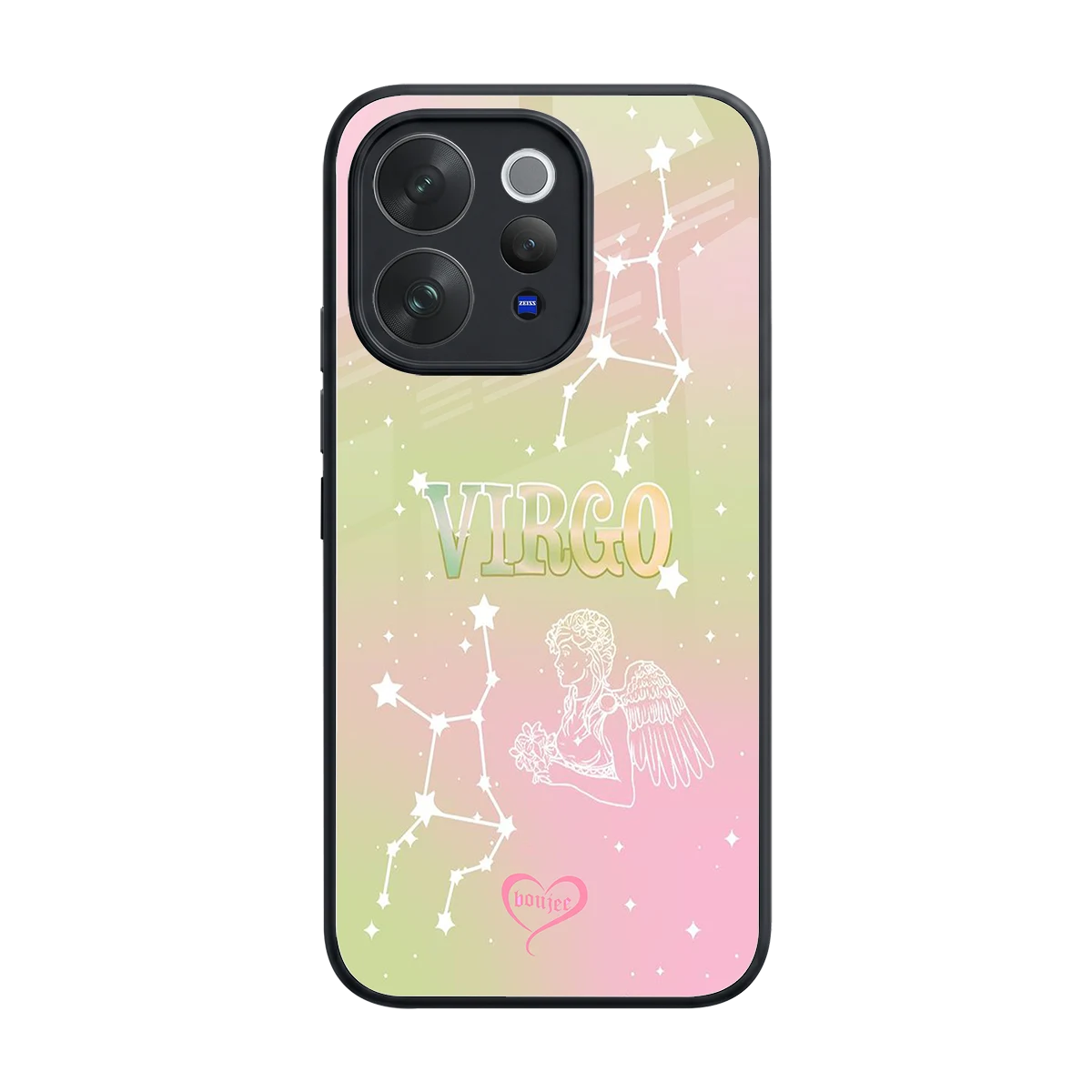 Virgo Aura back phone cover | glass case for vivo v70