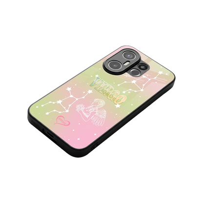 Virgo Aura stylish phone case for vivo x200 fe | glossy glass and slim fit
