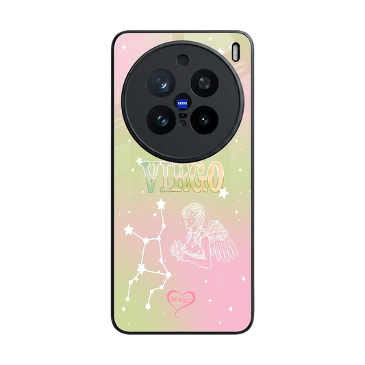 Virgo Aura back phone cover | glass case for vivo x200 pro