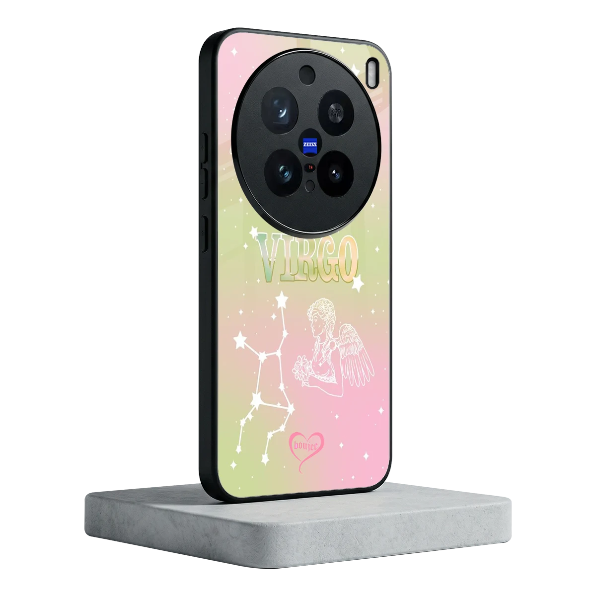 Virgo Aura vivo x200 pro mobile cover | shockproof glass phone case