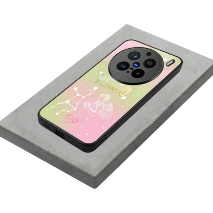 Virgo Aura stylish phone case for vivo x200 pro | glossy glass and slim fit