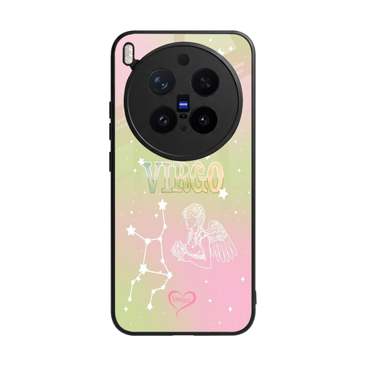 Virgo Aura back phone cover | glass case for vivo x300 pro