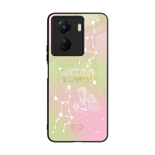 Virgo Aura back phone cover | glass case for vivo y16
