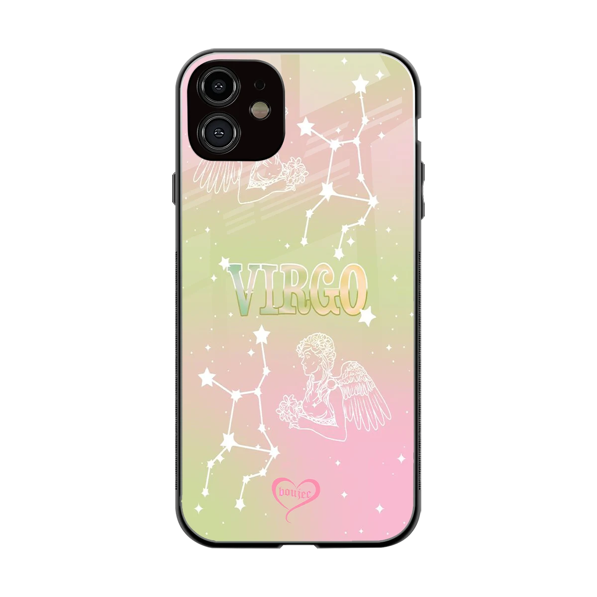 Virgo Aura back phone cover | glass case for iphone 11