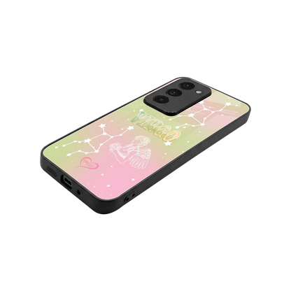Virgo Aura stylish phone case for redmi 15 5g | glossy glass and slim fit
