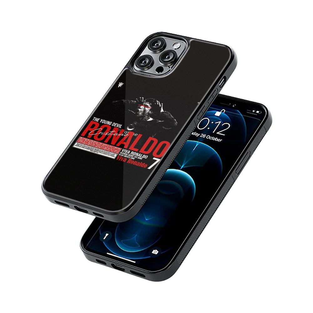 Protective Glass Back Phone Case Compatible with iPhone, Samsung, OnePlus, Pixel & More