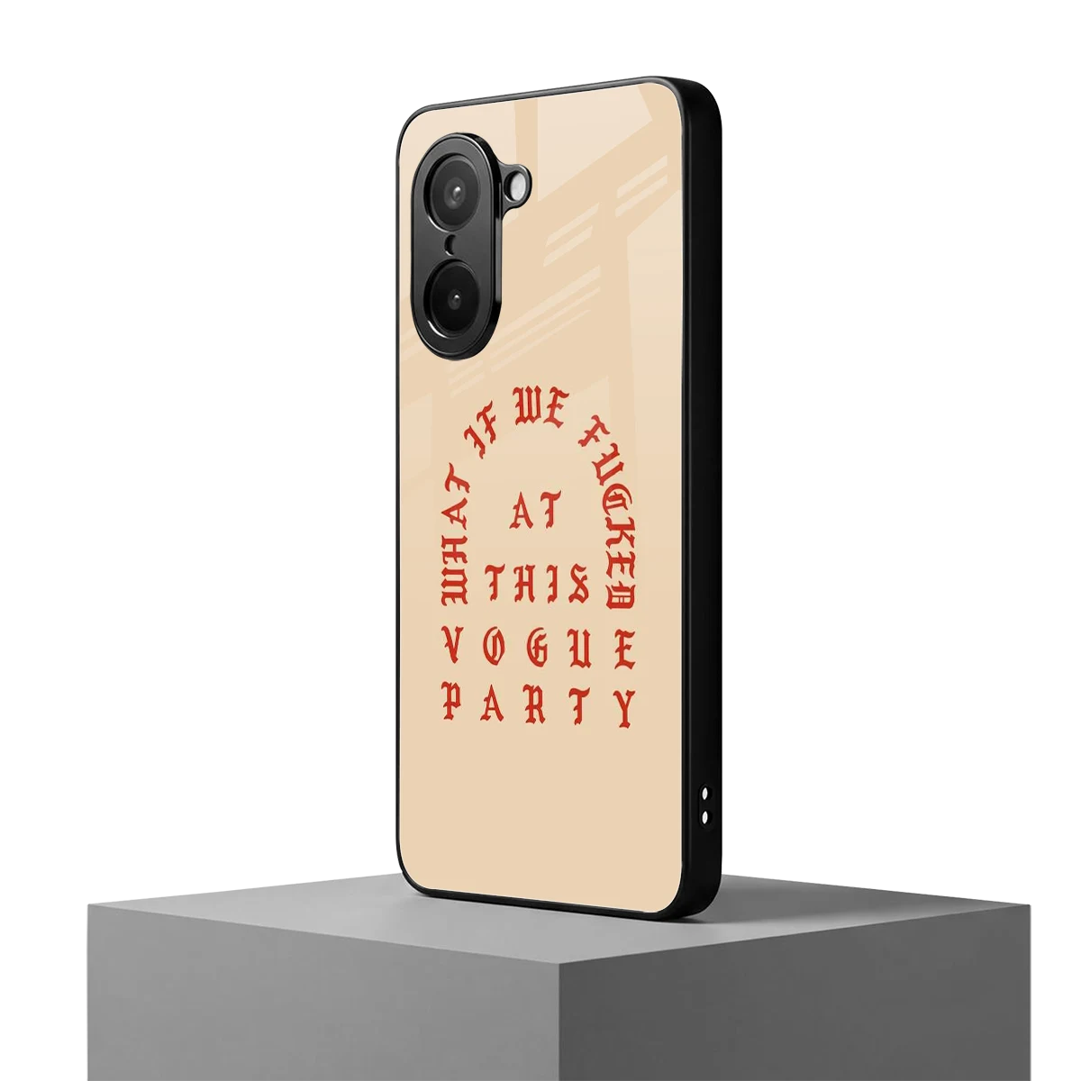 Vogue Party oneplus nord ce5 5g mobile cover | shockproof glass phone case