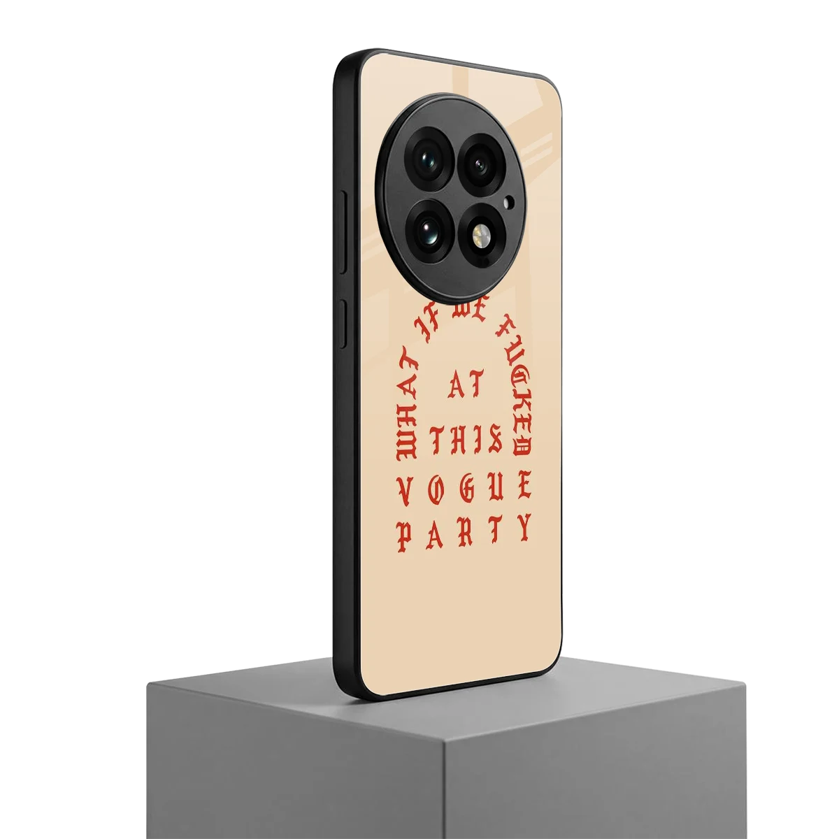 Vogue Party oneplus 13 mobile cover | shockproof glass phone case