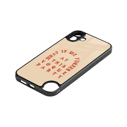 Vogue Party stylish phone case for cmf nothing phone 1 | glossy glass and slim fit