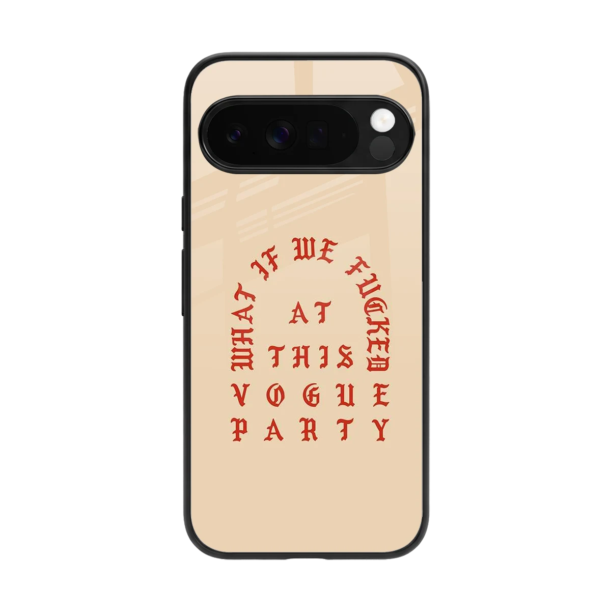 Vogue Party back phone cover | glass case for google pixel 10 pro xl