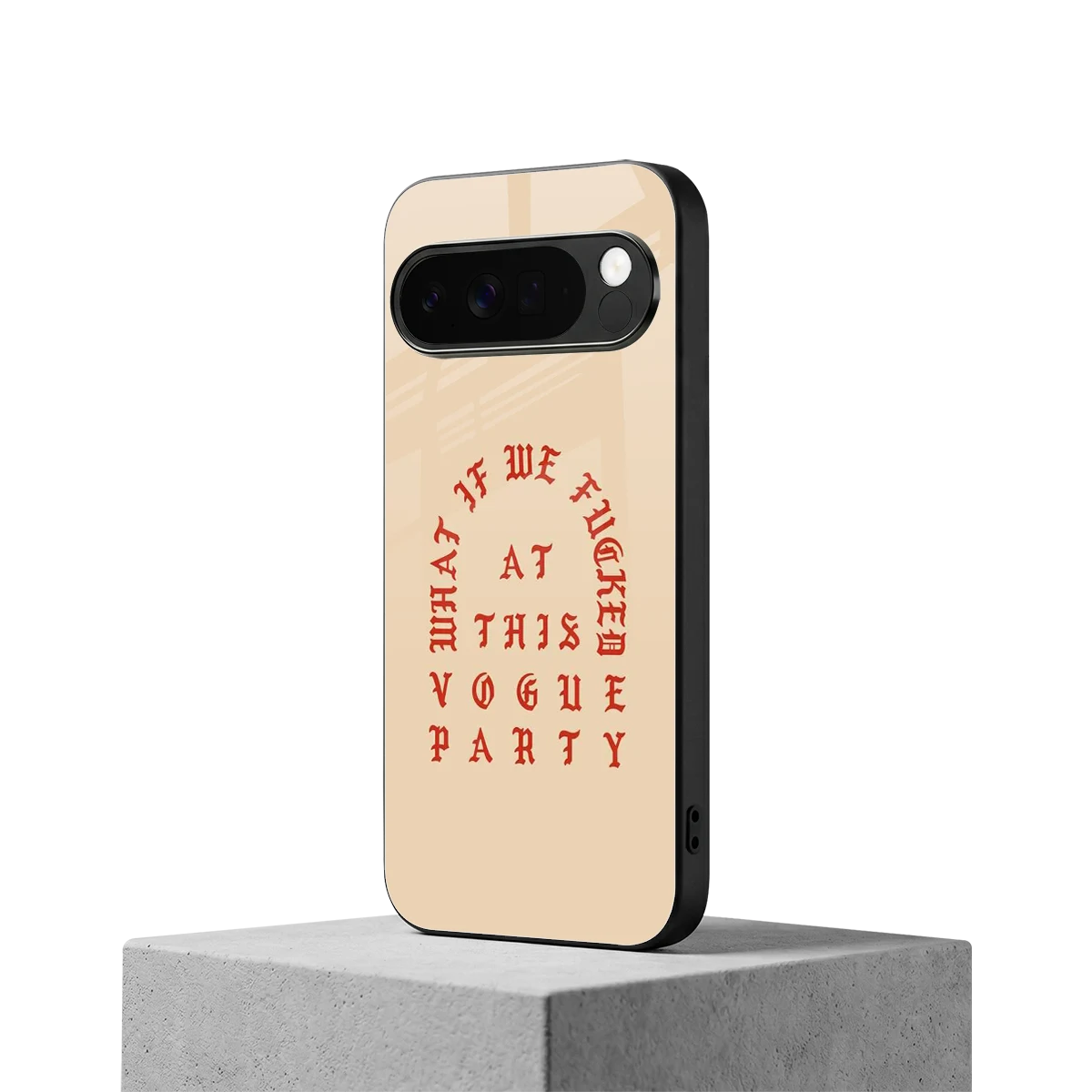 Vogue Party google pixel 10 pro xl mobile cover | shockproof glass phone case