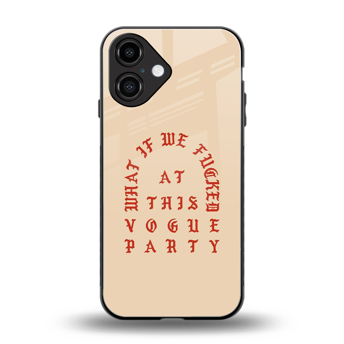 Vogue Party Phone Case for Iphone 16 | Glass Case