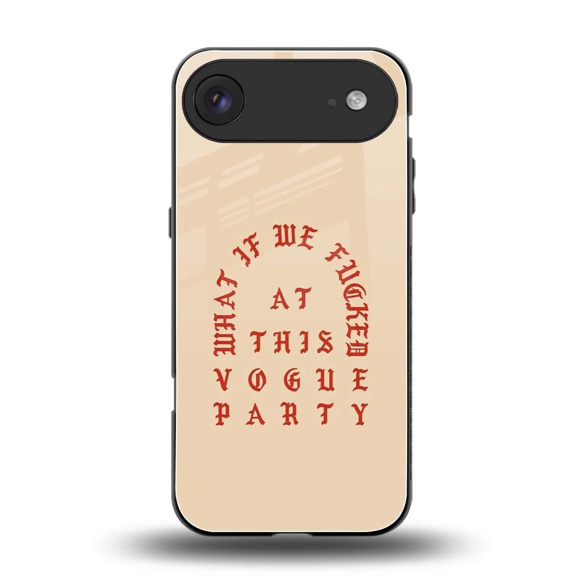 Vogue Party back phone cover | glass case for iphone air