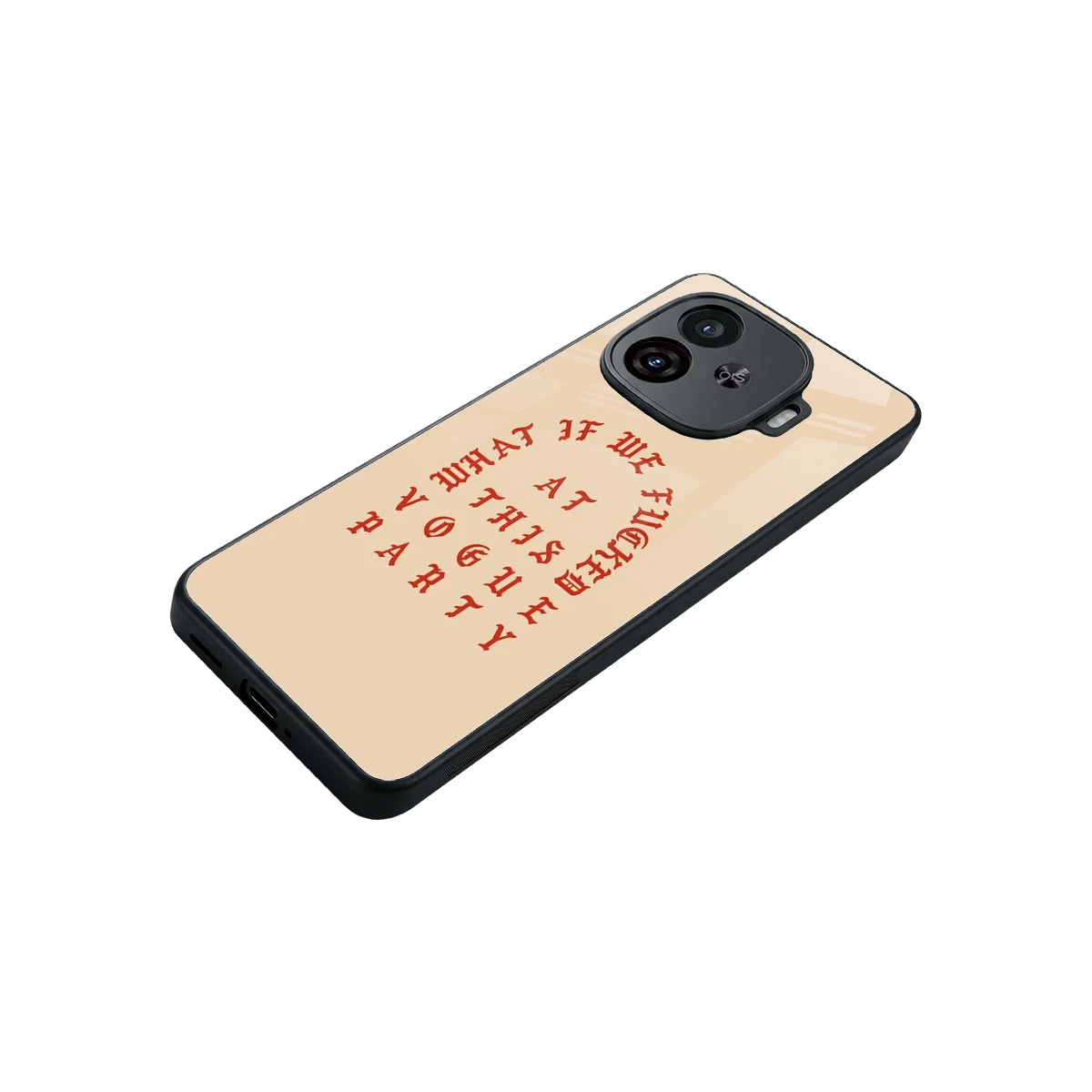 Vogue Party stylish phone case for iqoo neo 10r 5g | glossy glass and slim fit
