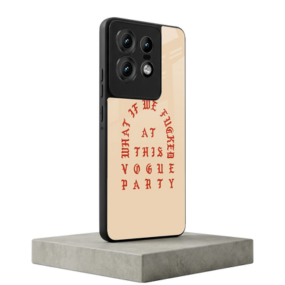 Vogue Party motorola edge 50 pro mobile cover | shockproof glass phone case