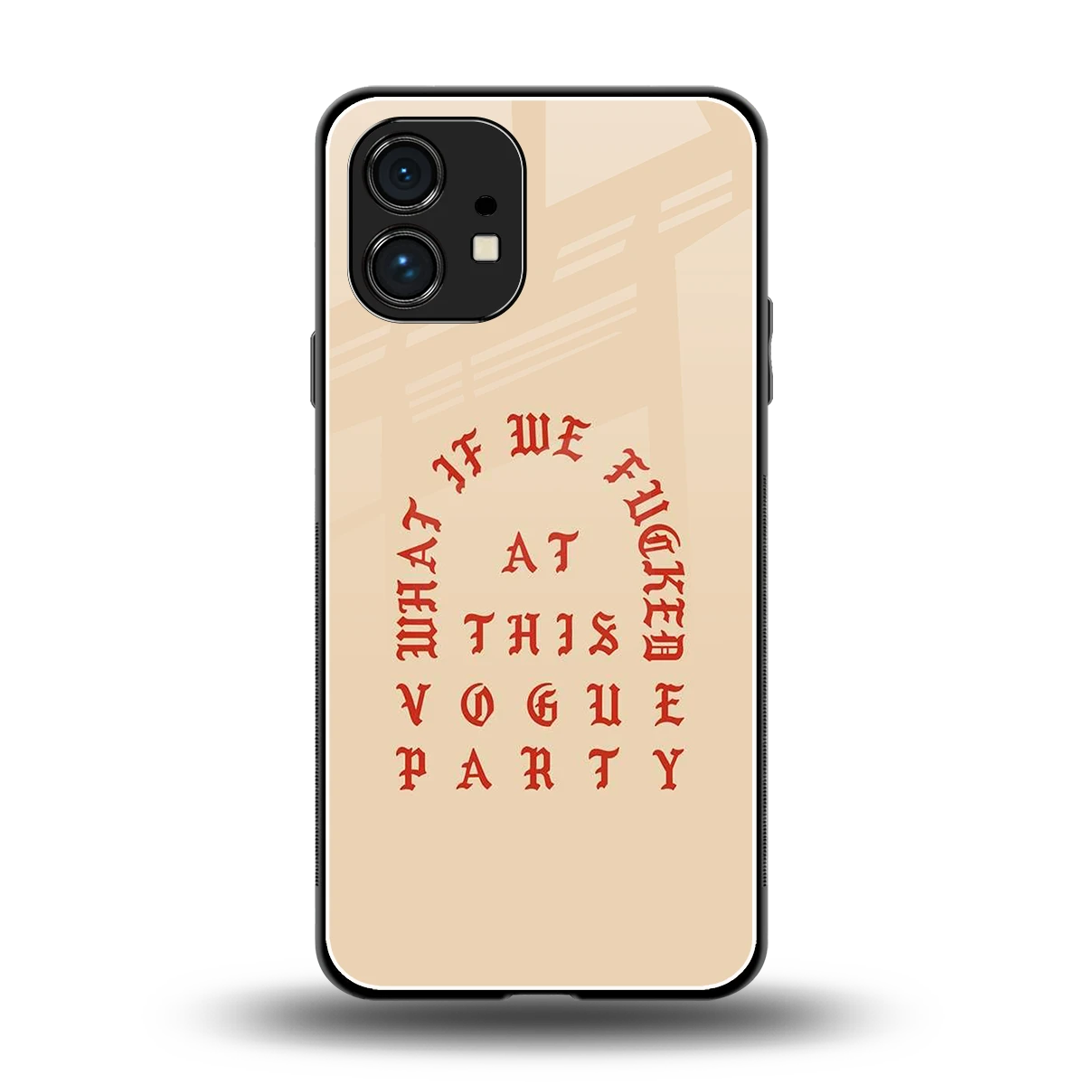 Vogue Party back phone cover | glass case for nothing phone 1