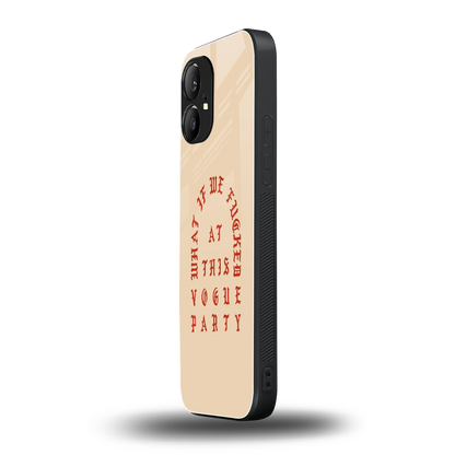 Vogue Party nothing phone 1 mobile cover | shockproof glass phone case