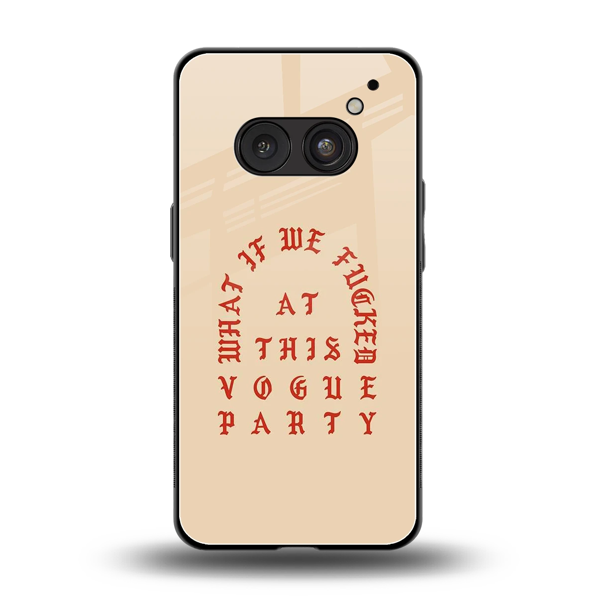 Vogue Party back phone cover | glass case for nothing phone 2a