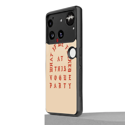 Vogue Party nothing phone 3 mobile cover | shockproof glass phone case