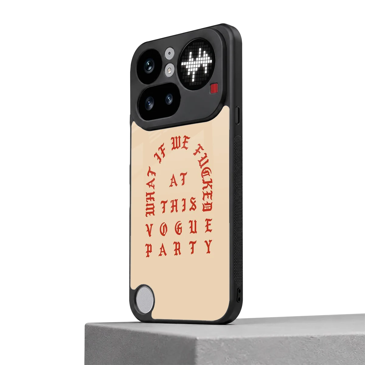 Vogue Party nothing phone 4a pro mobile cover | shockproof glass phone case