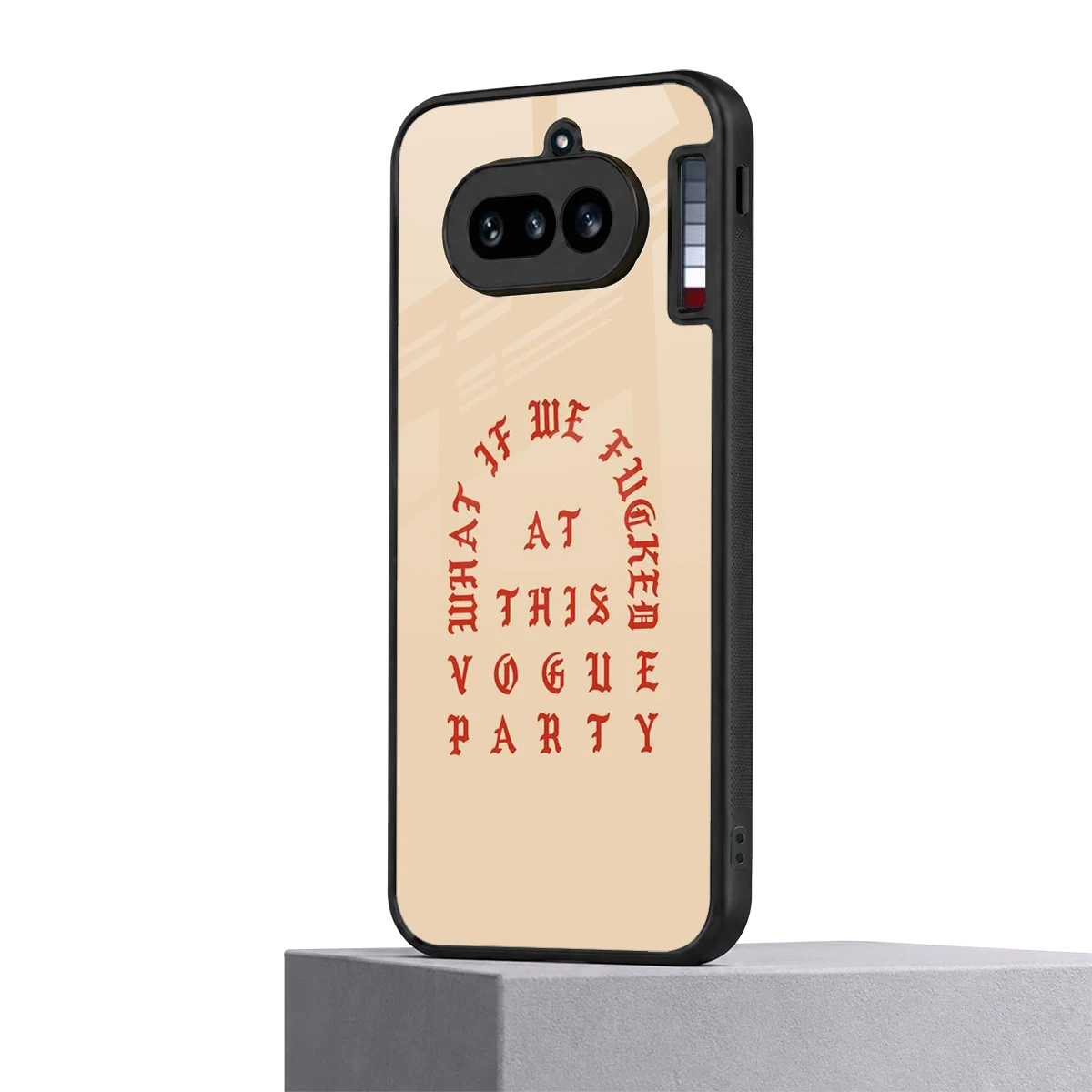 Vogue Party nothing phone 4a mobile cover | shockproof glass phone case