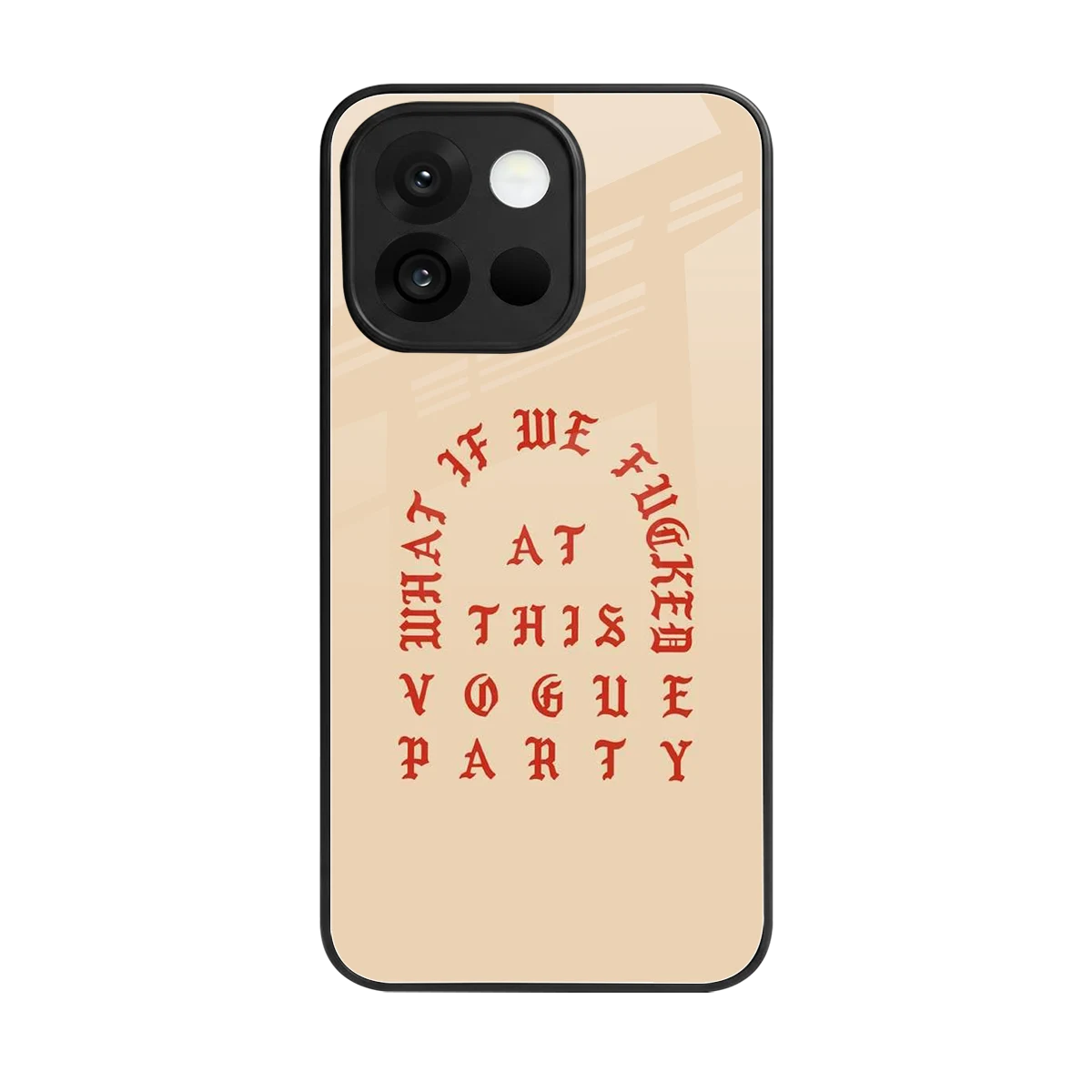 Vogue Party back phone cover | glass case for oneplus 13s