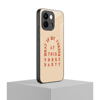 Vogue Party oneplus 13s mobile cover | shockproof glass phone case