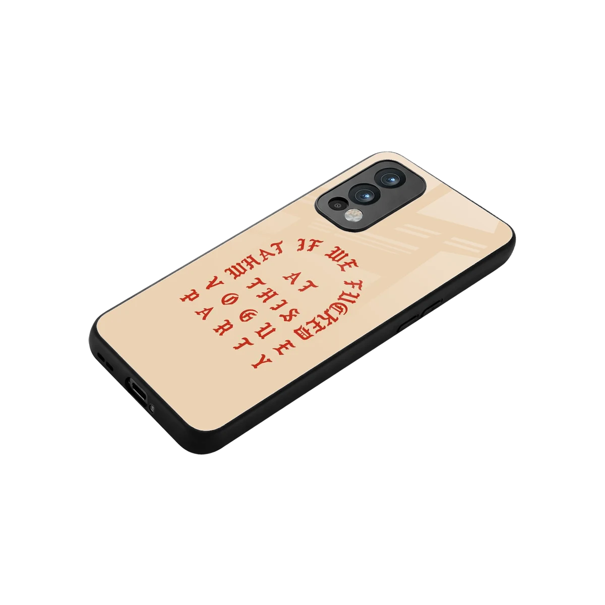 Vogue Party stylish phone case for oneplus nord 2 | glossy glass and slim fit