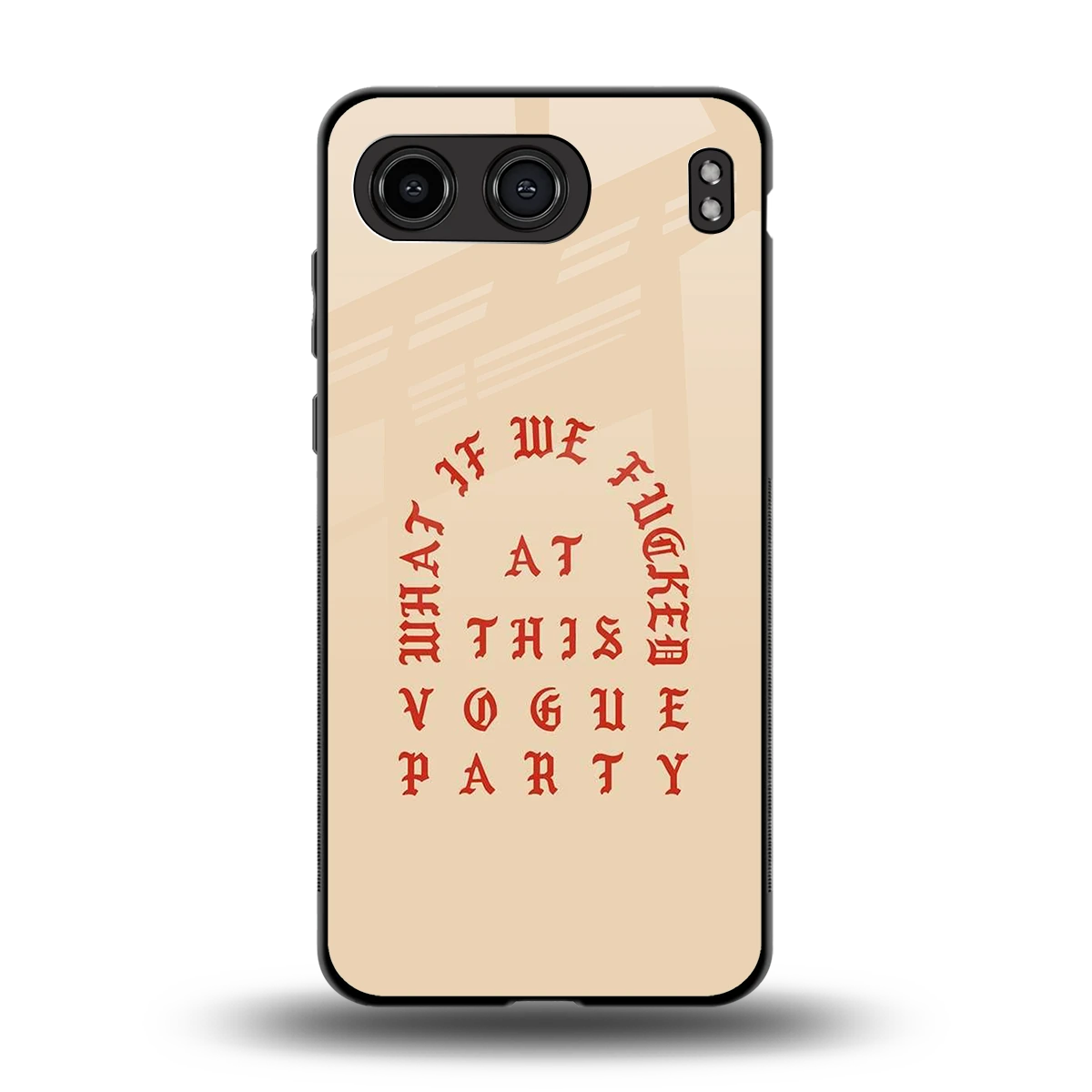 Vogue Party back phone cover | glass case for oneplus nord 4