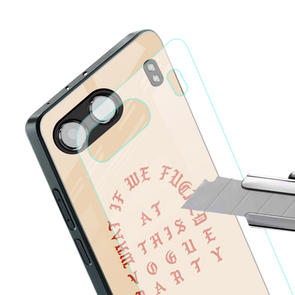 Vogue Party stylish phone case for oneplus nord 4 | glossy glass and slim fit