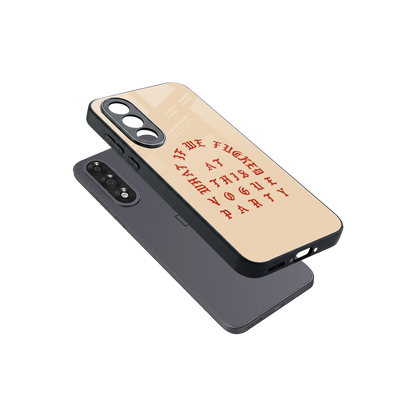 Vogue Party sleek oneplus nord 5 cover with tempered glass back and TPU edges