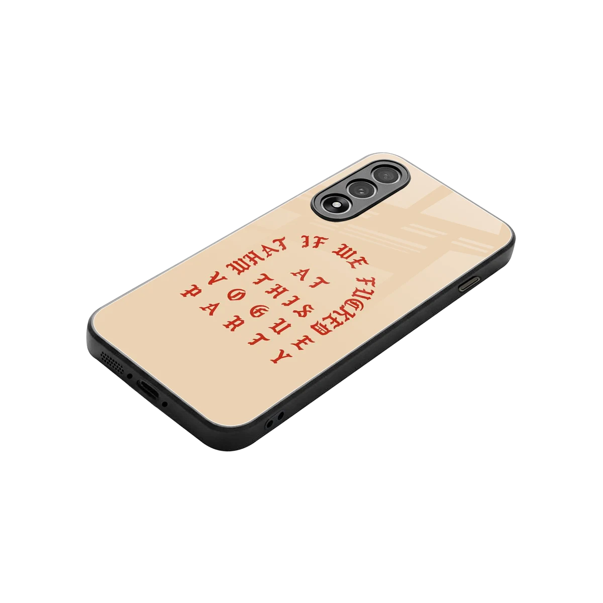 Vogue Party stylish phone case for oneplus nord 5 | glossy glass and slim fit