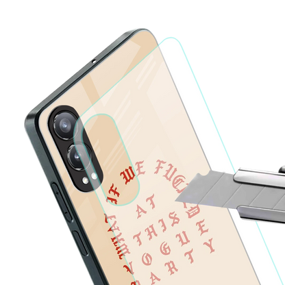 Vogue Party stylish phone case for oneplus nord ce 4 lite | glossy glass and slim fit