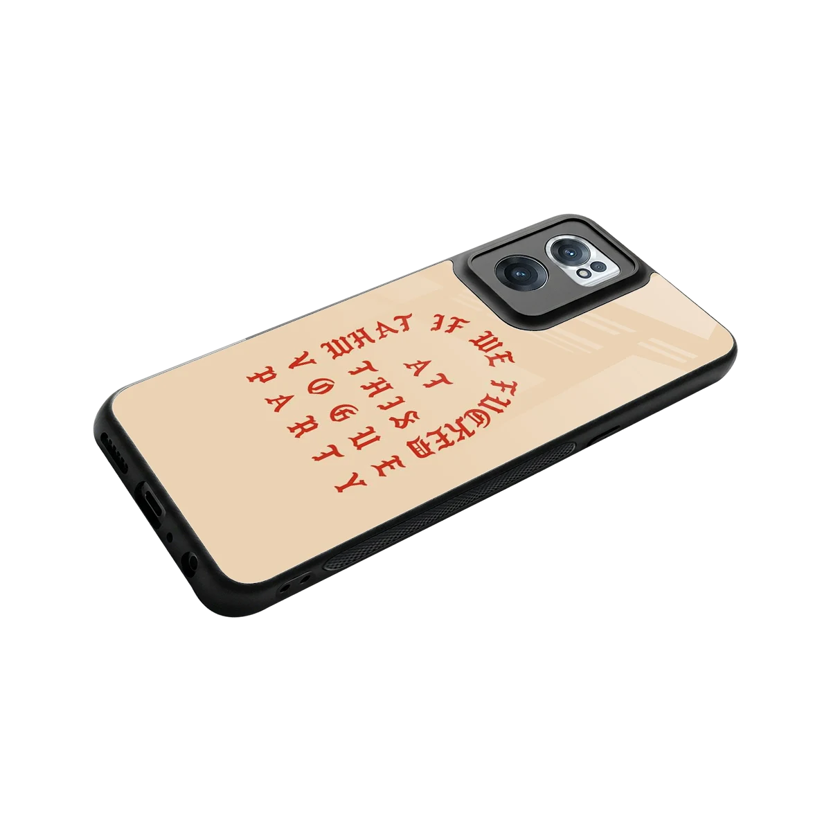 Vogue Party stylish phone case for oneplus nord ce 2 | glossy glass and slim fit