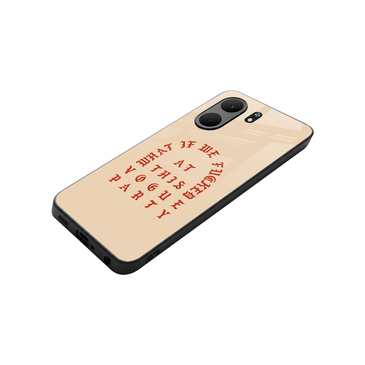 Vogue Party stylish phone case for oppo a5x 5g | glossy glass and slim fit