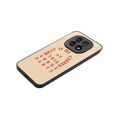 Vogue Party stylish phone case for oppo f29 5g | glossy glass and slim fit