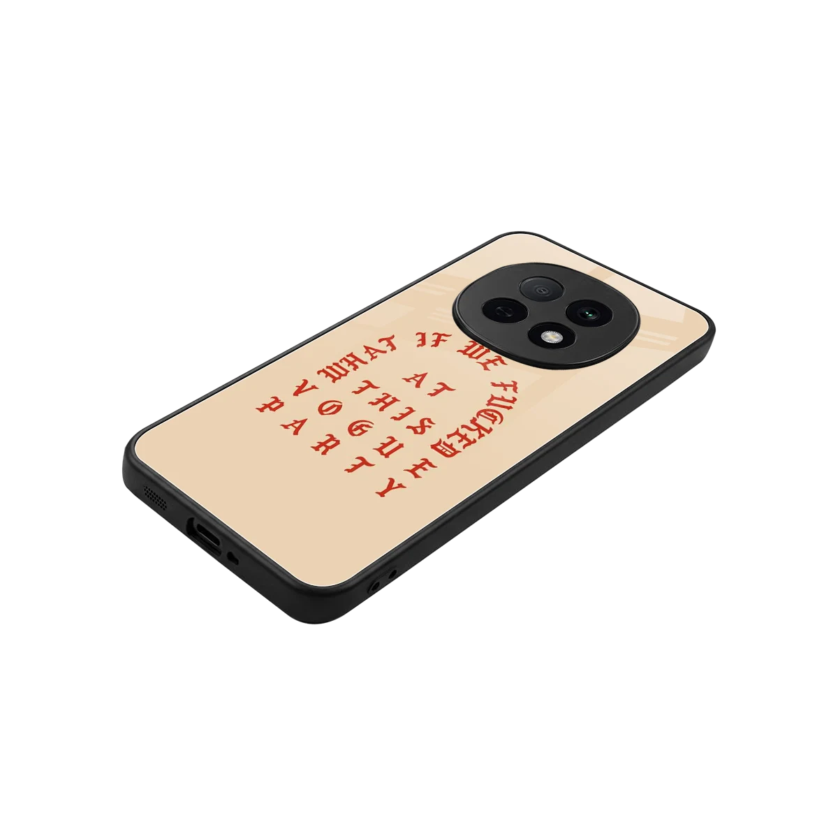 Vogue Party stylish phone case for oppo f29 pro 5g | glossy glass and slim fit