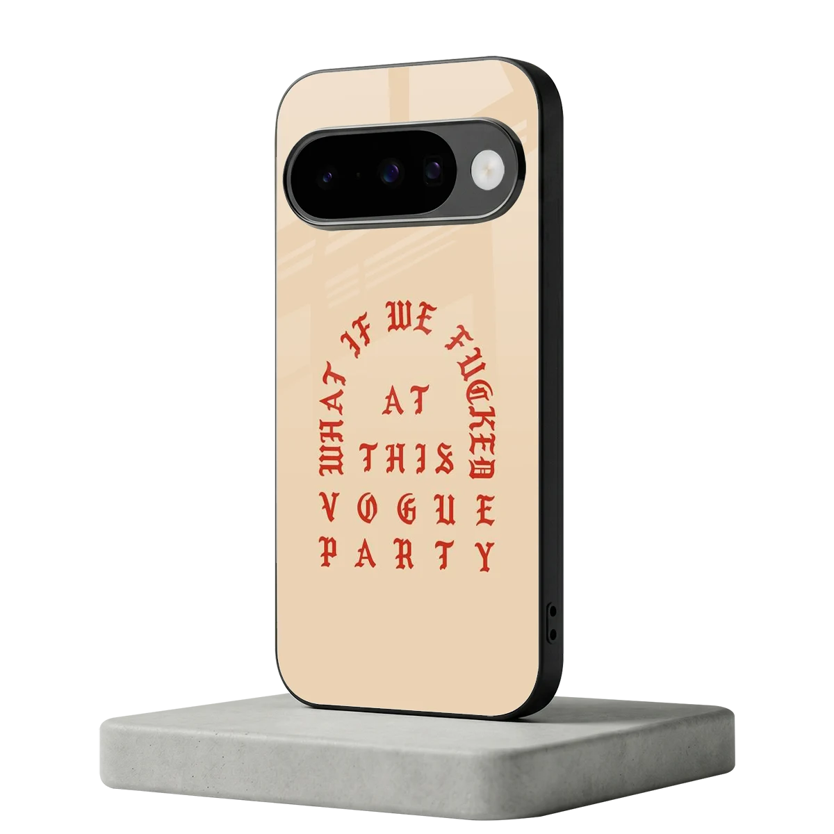 Vogue Party google pixel 10 mobile cover | shockproof glass phone case