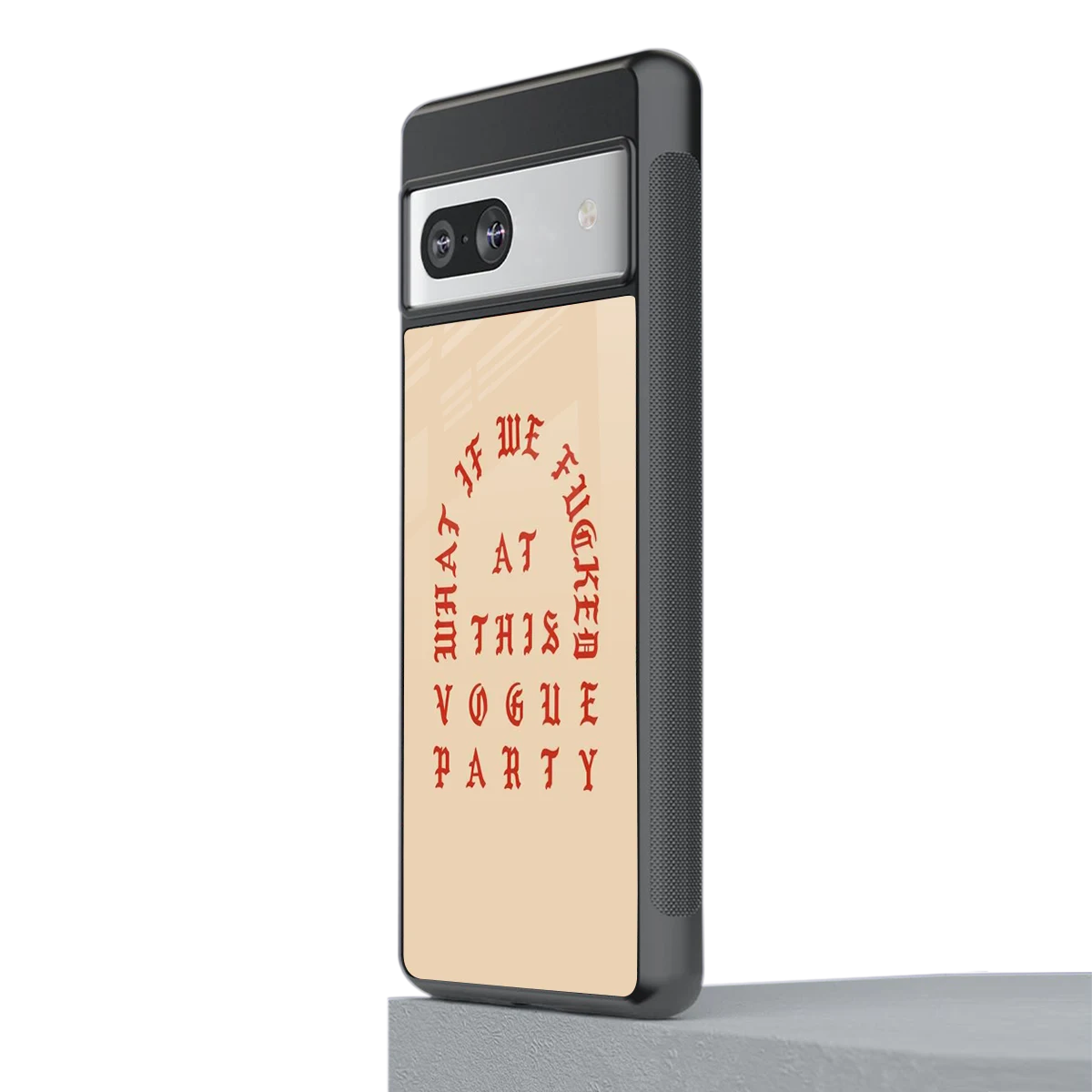 Vogue Party stylish phone case for google pixel 7 | glossy glass and slim fit