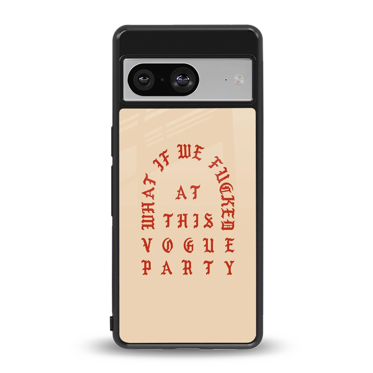 Vogue Party back phone cover | glass case for google pixel 8