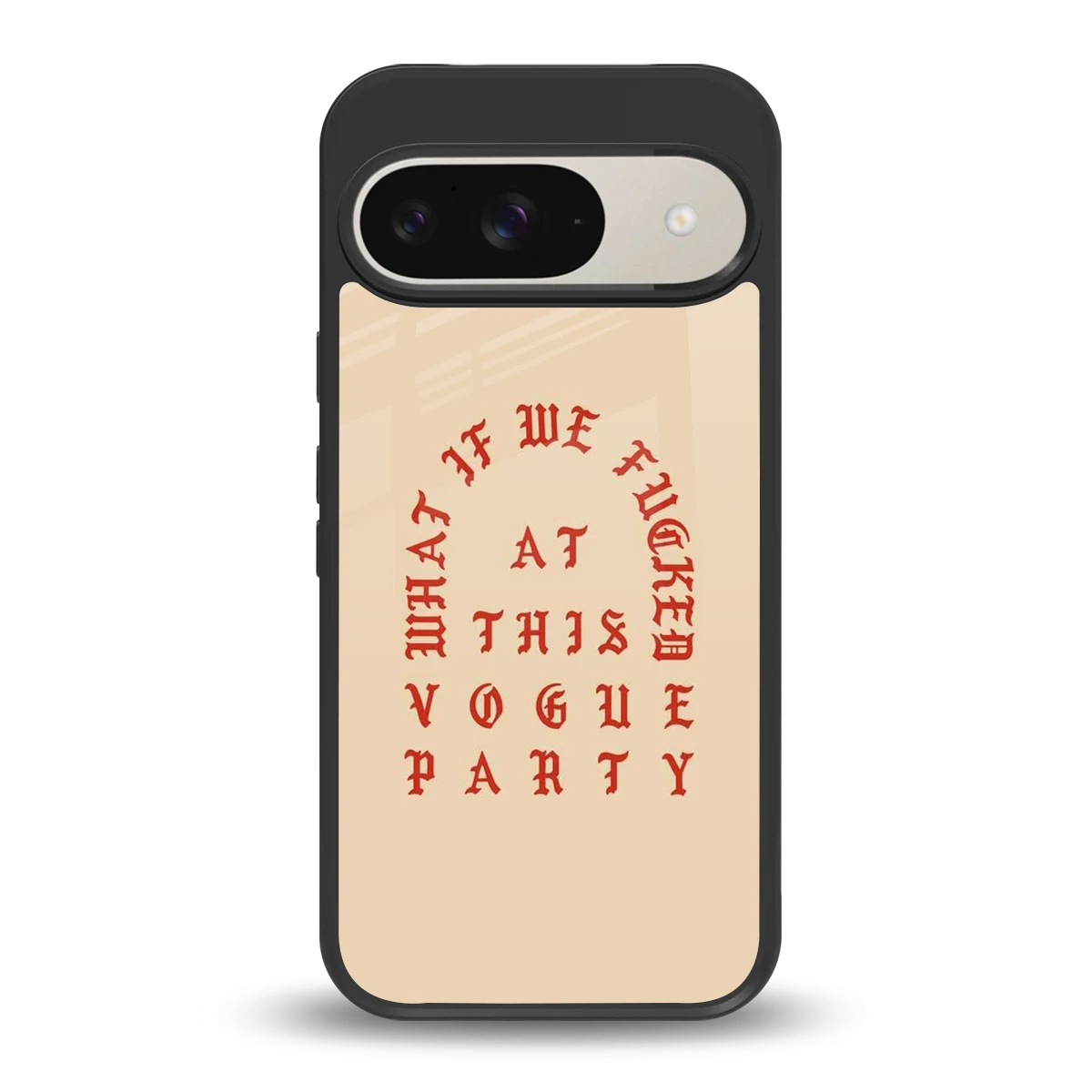 Vogue Party back phone cover | glass case for google pixel 9
