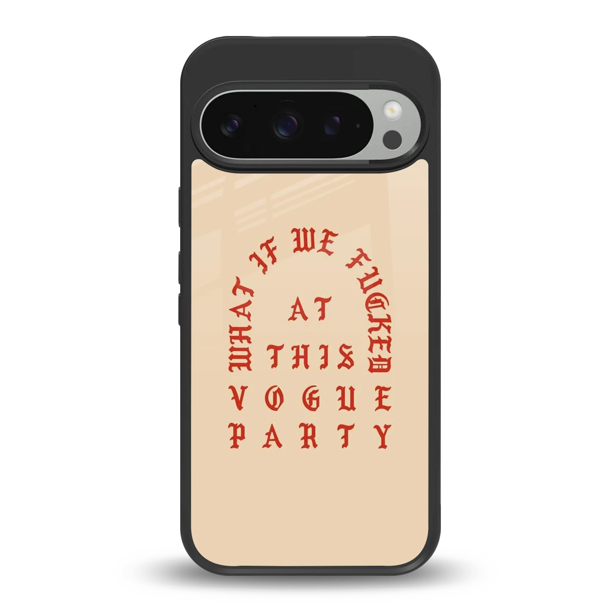 Vogue Party back phone cover | glass case for google pixel 9 pro